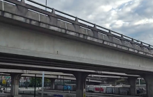 商业大道到科学世界的SkyTrain