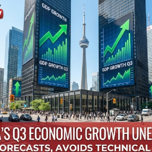 加拿大第三季度经济意外增长 超出预期避免技术性衰退
