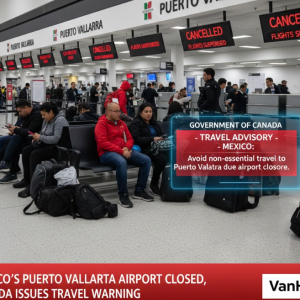 墨西哥Puerto Vallarta机场关闭 加拿大发旅行警告